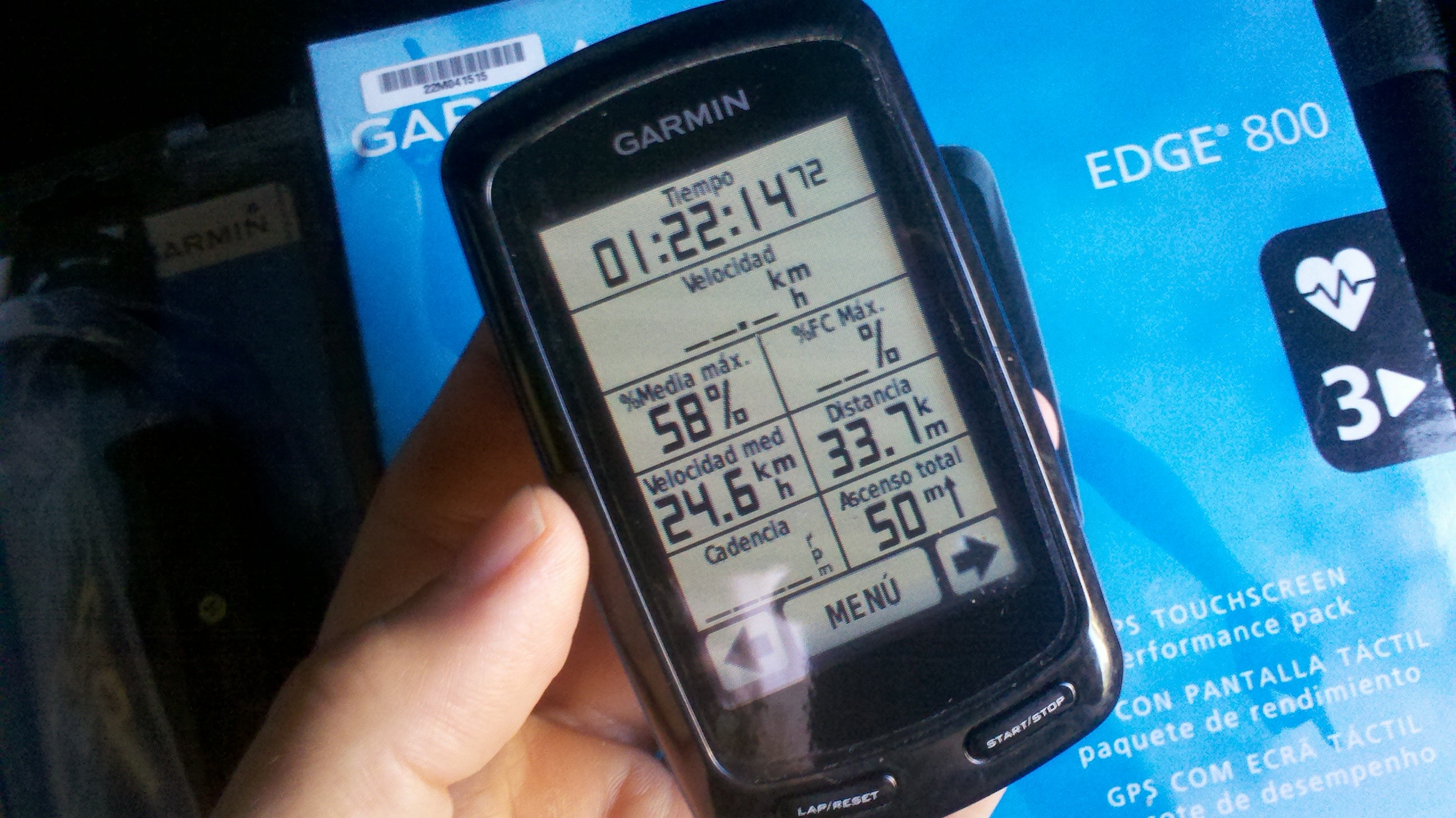 GPS Garmin 800 | y pedaladas